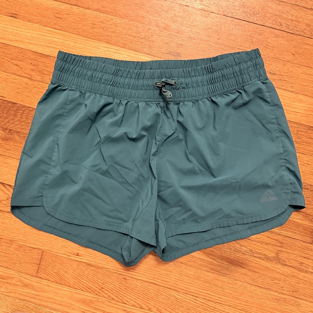 Adidas Teal Athletic Shorts